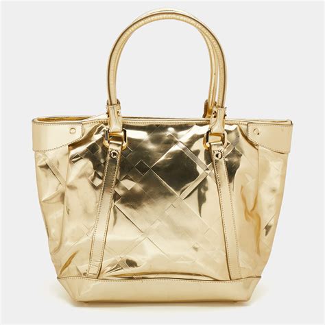 burberry metallic tote|burberry shopping tote.